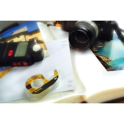 NASTRO BIADESIVO 12,7 mm x 6,3 mt 665 con dispenser a chiocciola