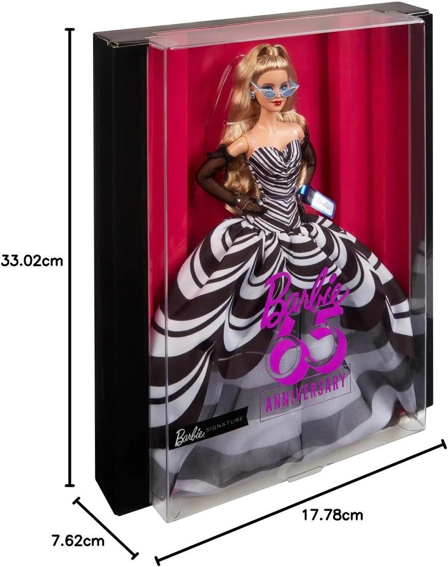 Barbie 65° Anniversario - Mattel - HRM58 - 3+