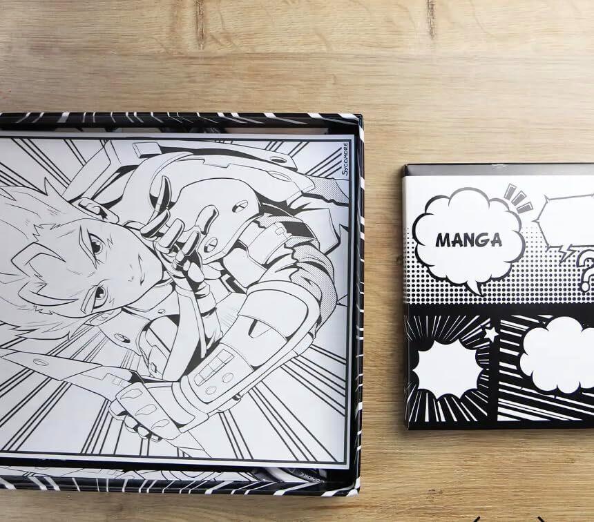 Manga Artissimo pennarelli e carta layout - Sycomore - 047 - 10+