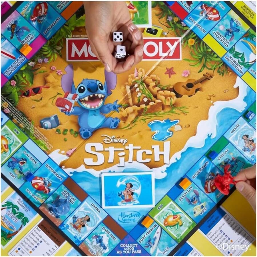 Monopoly stitch - Hasbro - 0388 - 8+