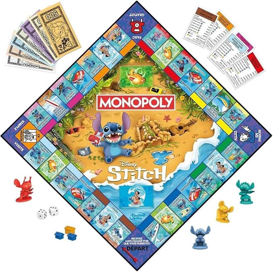 Monopoly stitch - Hasbro - 0388 - 8+