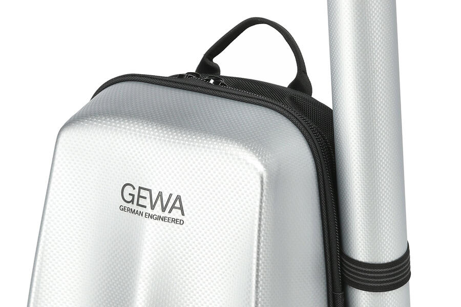 GEWA SPACE BAG CUSTODIA A ZAINO PER VIOLINO SILVER