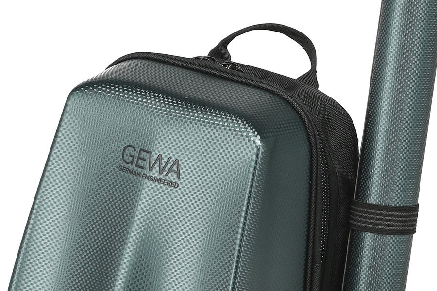 GEWA SPACE BAG CUSTODIA A ZAINO PER VIOLINO VERDE