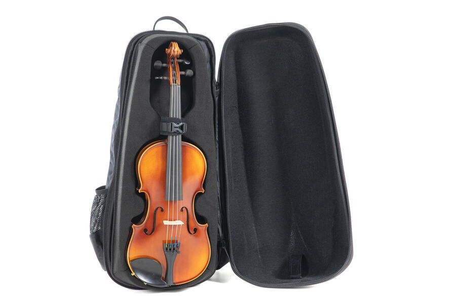 GEWA SPACE BAG CUSTODIA A ZAINO PER VIOLINO TITANIUM