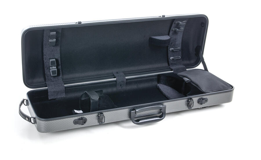 GEWA PURE Astuccio per violino Policarbonato 2.4 GRIGIO