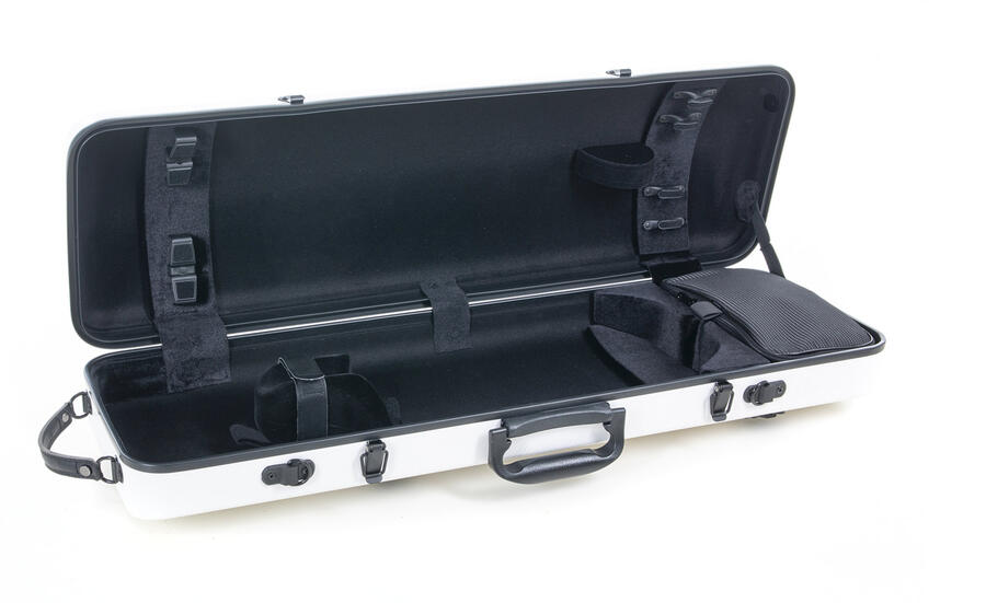 GEWA PURE Astuccio per violino Policarbonato 2.4 BIANCO