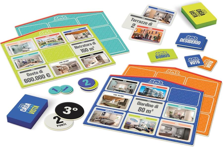 Casa a prima vista gioco da tavolo - Clementoni - 16905 - 10+
