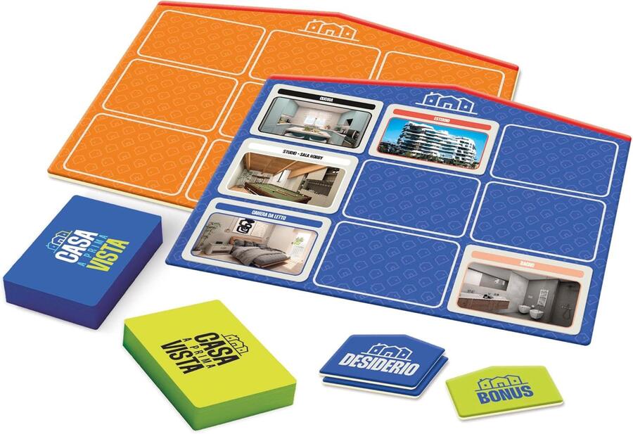 Casa a prima vista gioco da tavolo - Clementoni - 16905 - 10+