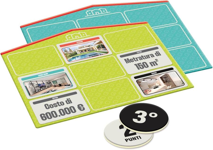 Casa a prima vista gioco da tavolo - Clementoni - 16905 - 10+