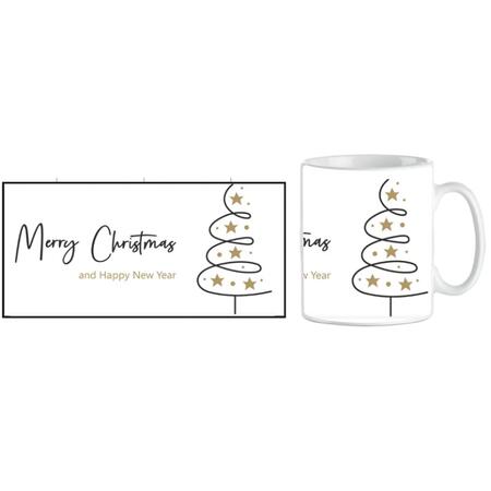 TAZZA MUG XMAS MERRY XMAS ALBERO STILIZZATO