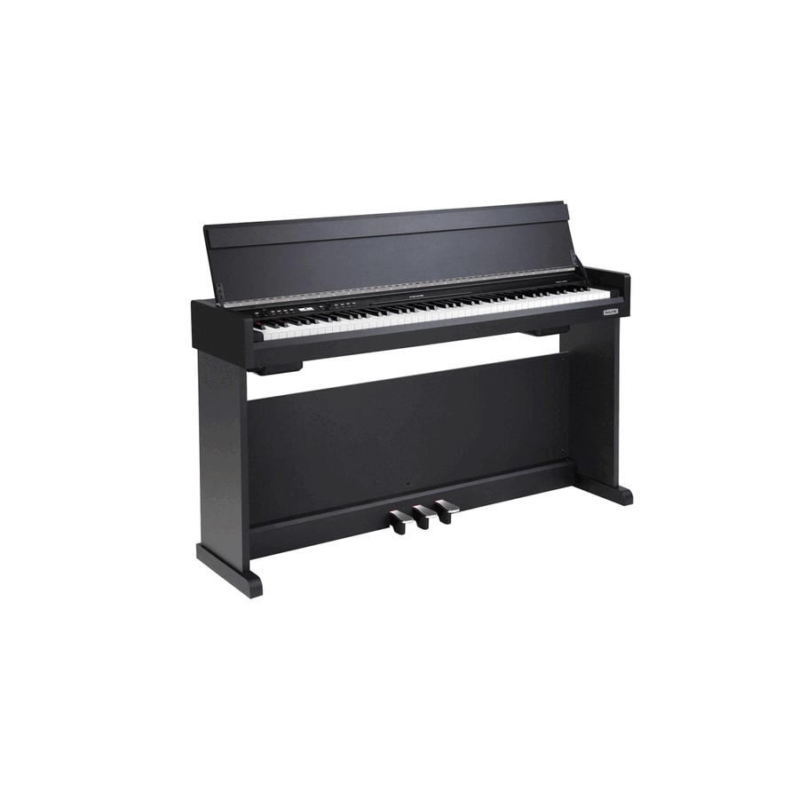 NUX NCK-330 BK Piano digitale con cabinet tastiera pesata a triplo sensore - nero