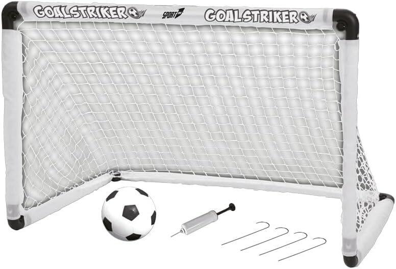 Porta da calcio Goal Striker 90x59x61cm con palla gonfiabile - Sportone - 0001 - 5+