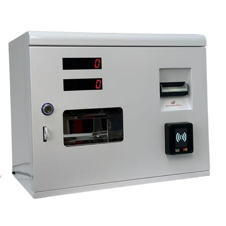 Cambiagettoni Elettronico con Lettore Banconote e POS – Cambio da €5, €10, €20, €50 in Gettoni -  modello CPOS