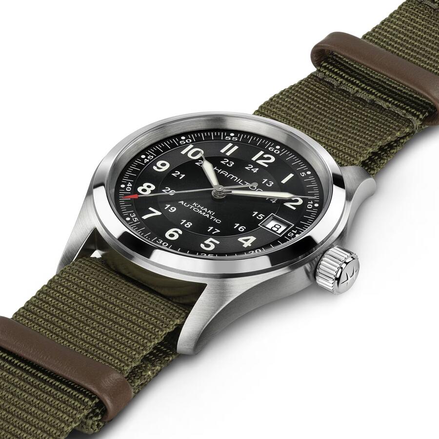 HAMILTON X CALL OF DUTY  Khaki Field Auto 38MM 
