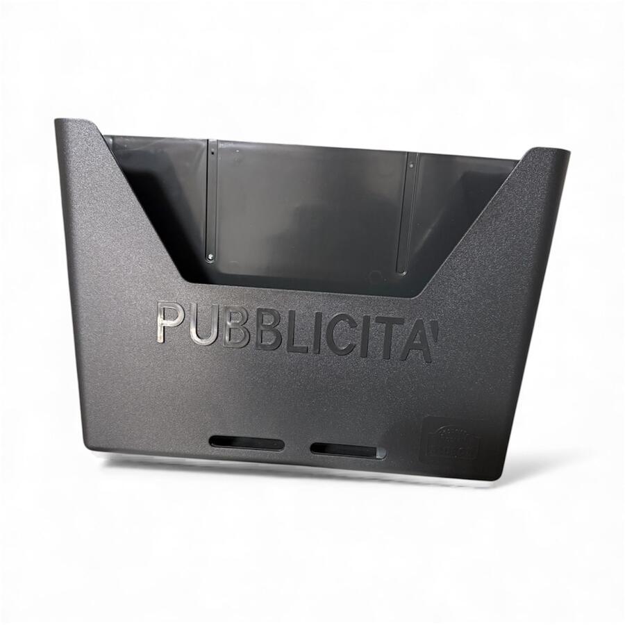 Serie Carosello cassetta per pubblicità Alubox 35,5x25,5x7,5 Made in Italy