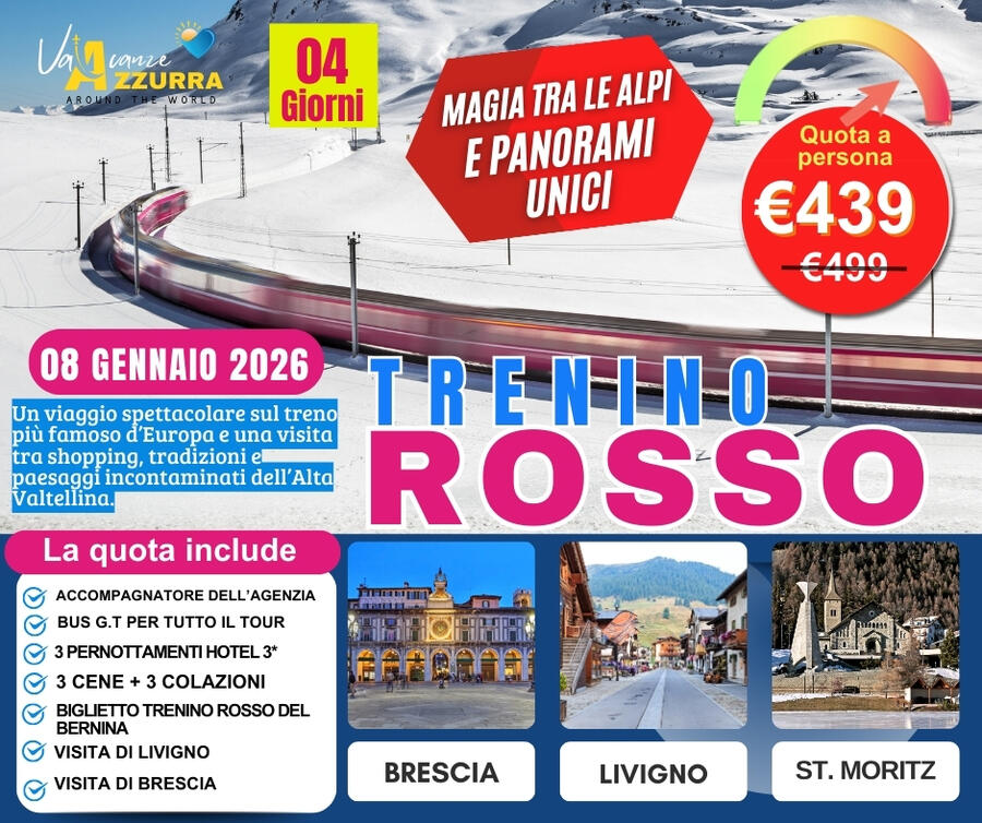 8 GENNAIO 2026 TRENINO ROSSO DEL BERNINA