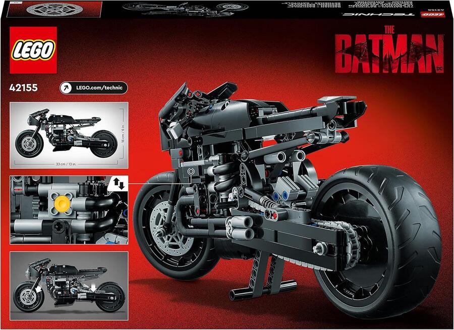Lego Technic The Batman Batcycle - 41255 - 9+