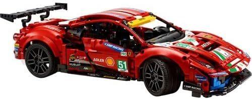 Lego Technic Ferrari 488 GTE AF CORSE # 51(scatola leggermente rovinata) - 42125 - 18+