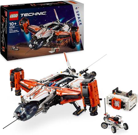 Lego Technic Astronave Heavy Cargo VTOL LT81 (scatola leggermente rovinata)- 42181 - 10+