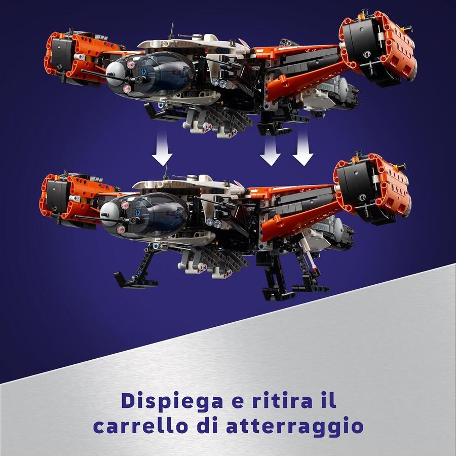 Lego Technic Astronave Heavy Cargo VTOL LT81 (scatola leggermente rovinata)- 42181 - 10+