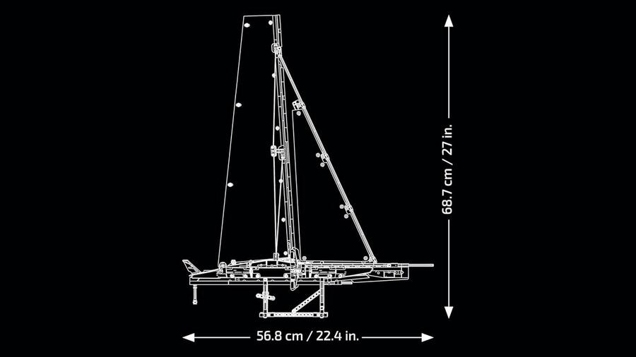 Lego Technic Emirates Team New Zealand AC75 - 42174 - 18+