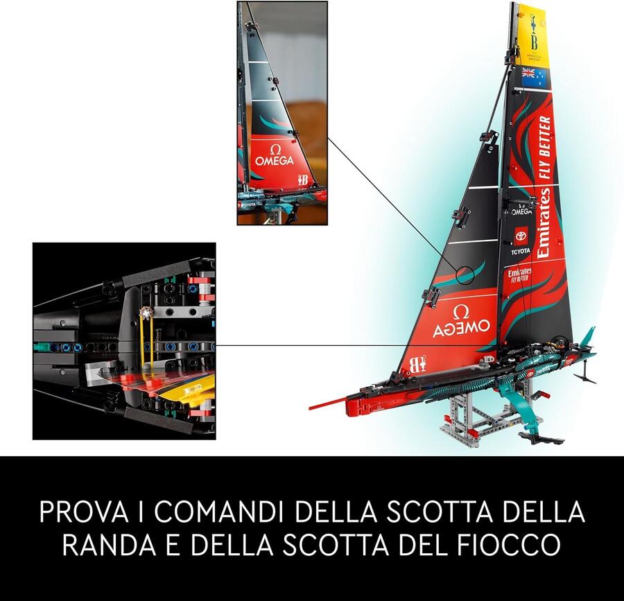 Lego Technic Emirates Team New Zealand AC75 - 42174 - 18+