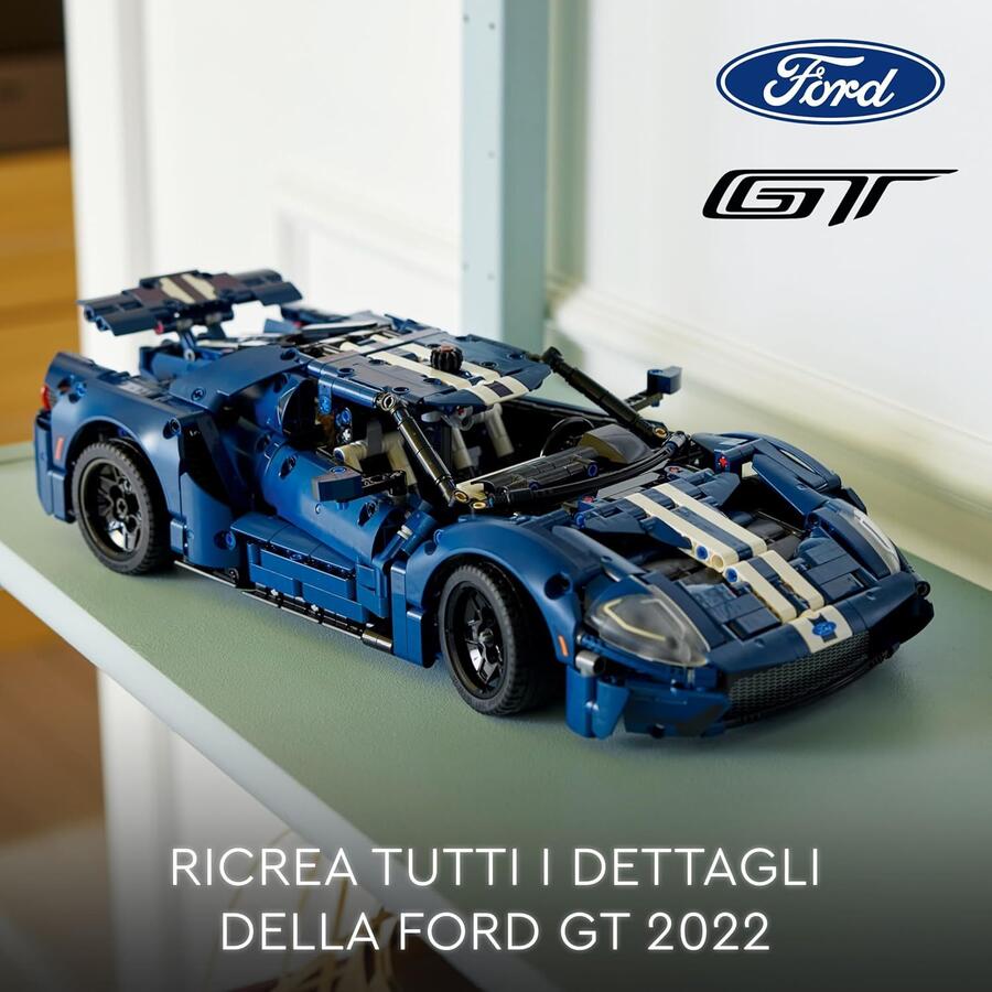 Lego Technic Ford GT 2022 (scatola leggermente rovinata) - 42154 - 18+