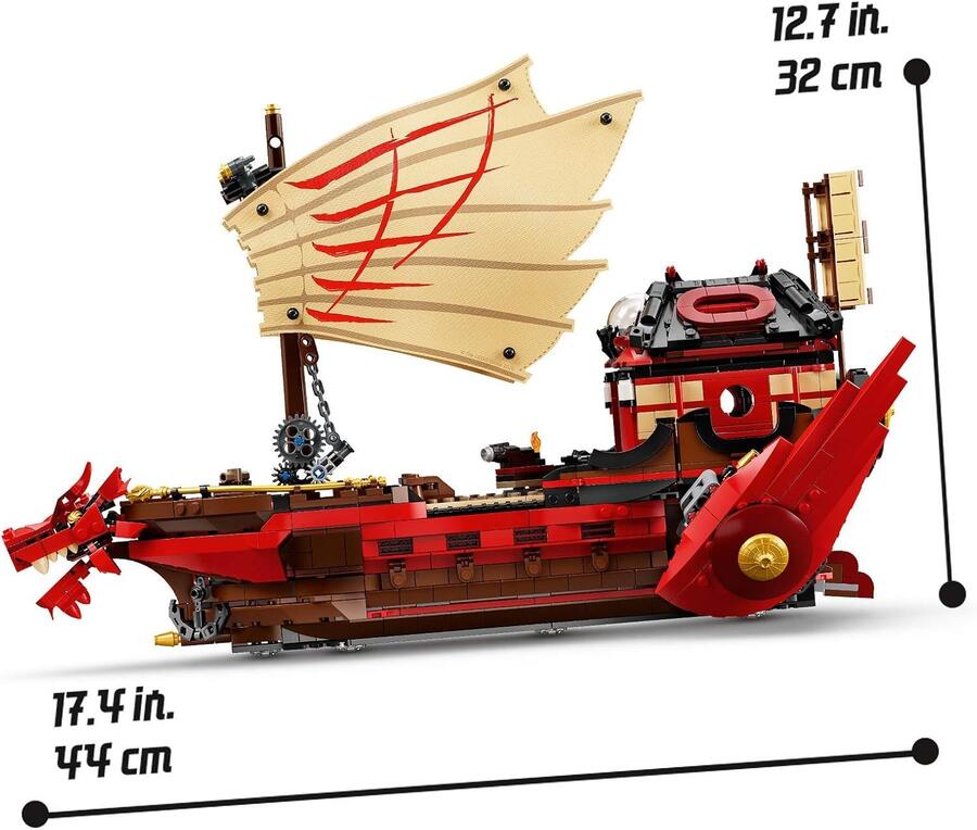 Lego Ninjago Bounty del destino (scatola leggermente rovinata) - 71705 - 9+