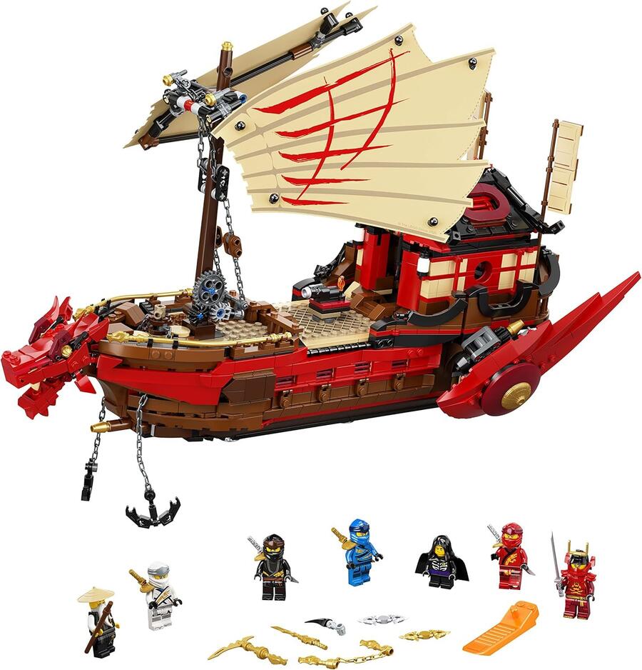 Lego Ninjago Bounty del destino (scatola leggermente rovinata) - 71705 - 9+