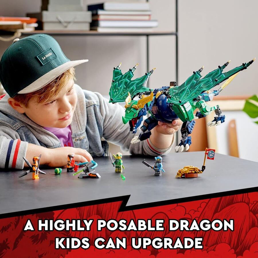 Leno Ninjago Lloyd?s Legendary Dragon (scatola lievemente rovinata) - 71766 - 8+