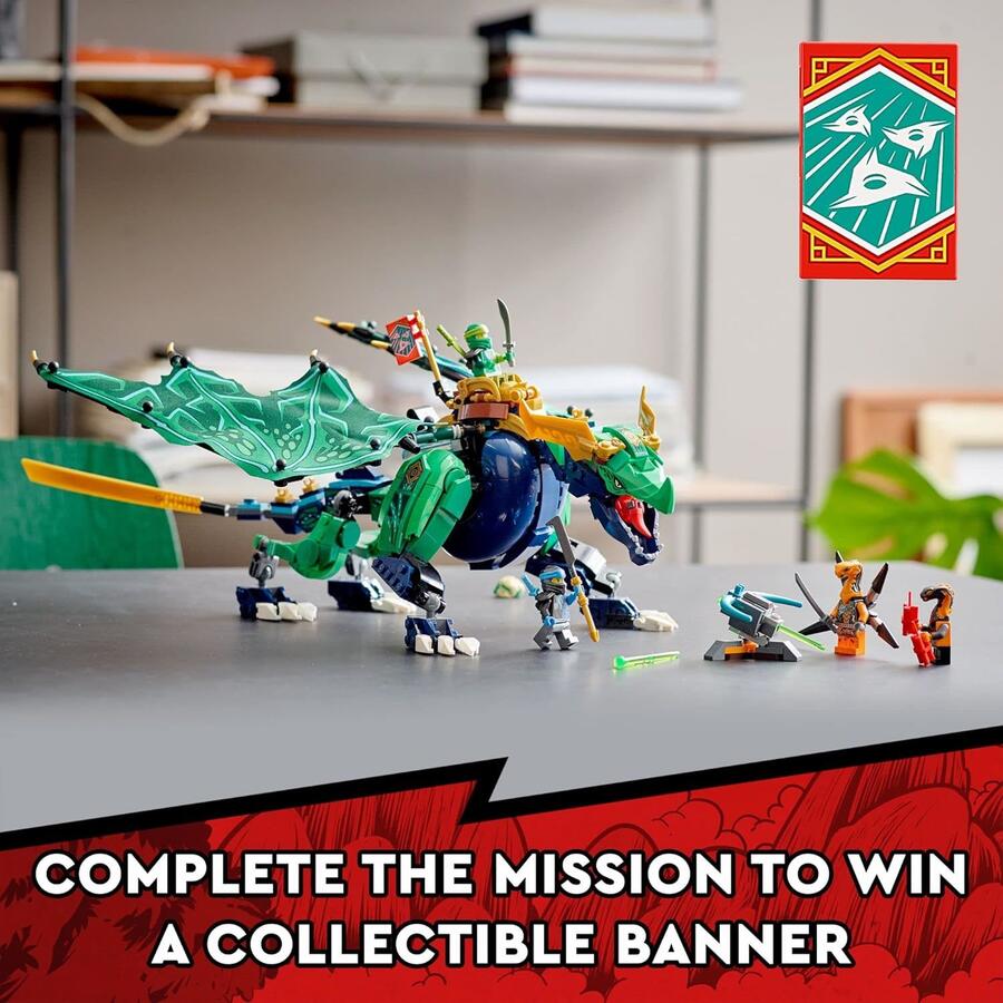 Leno Ninjago Lloyd?s Legendary Dragon (scatola lievemente rovinata) - 71766 - 8+