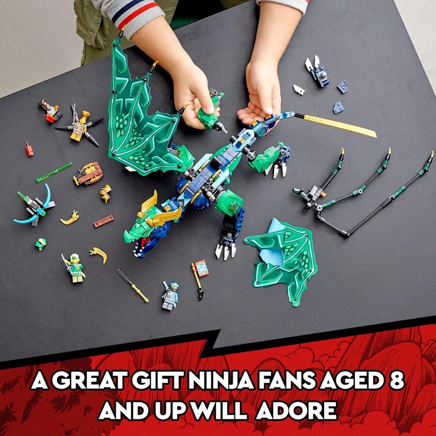 Leno Ninjago Lloyd?s Legendary Dragon (scatola lievemente rovinata) - 71766 - 8+