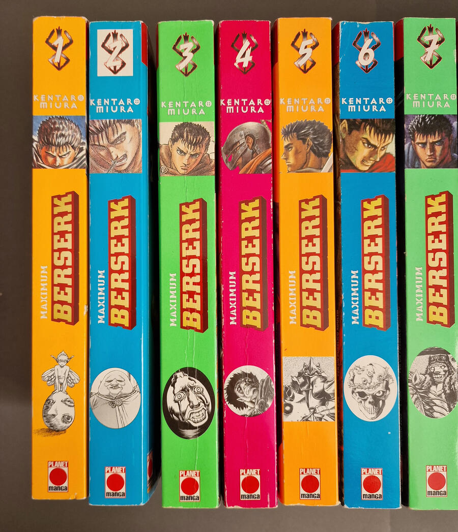 BERSERK MAXIMUM Sequenza completa 1 - 26 Kentaro Miura PLANET MANGA USATA