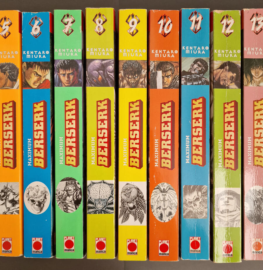 BERSERK MAXIMUM Sequenza completa 1 - 26 Kentaro Miura PLANET MANGA USATA