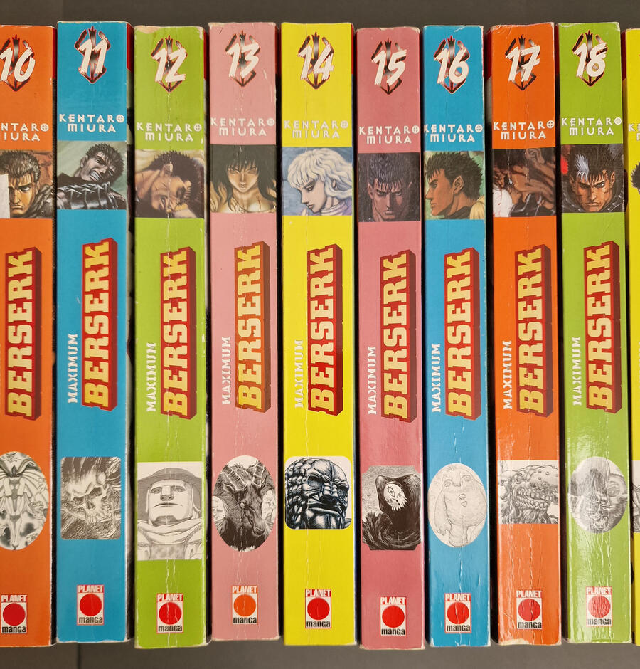 BERSERK MAXIMUM Sequenza completa 1 - 26 Kentaro Miura PLANET MANGA USATA