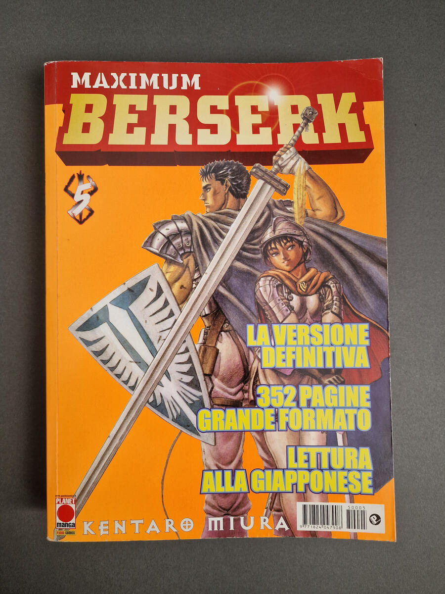BERSERK MAXIMUM Sequenza completa 1 - 26 Kentaro Miura PLANET MANGA USATA