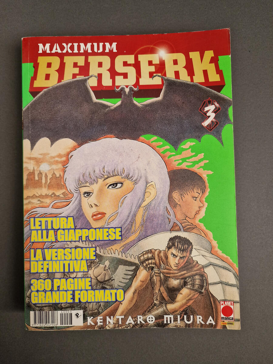 BERSERK MAXIMUM Sequenza completa 1 - 26 Kentaro Miura PLANET MANGA USATA