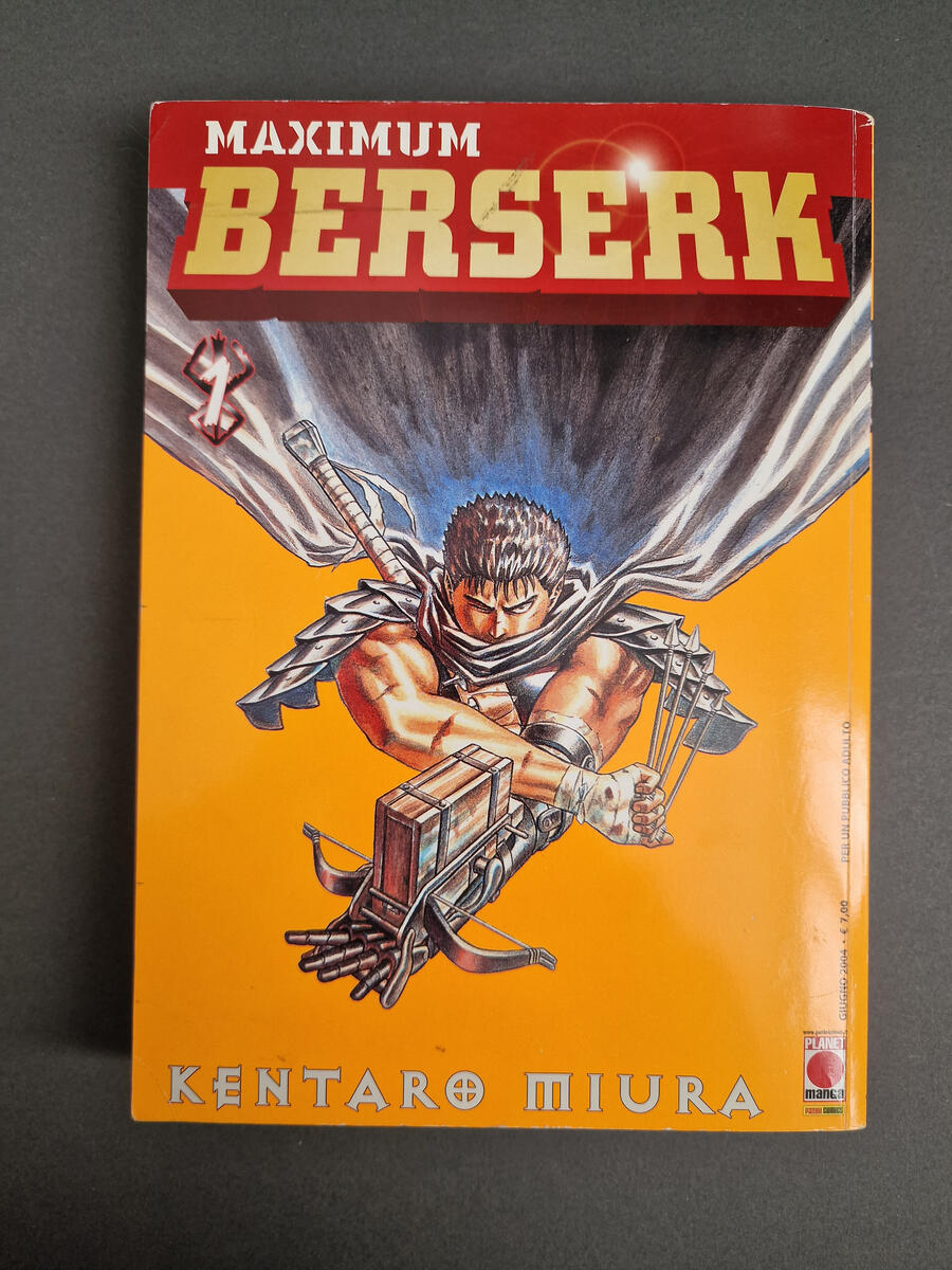 BERSERK MAXIMUM Sequenza completa 1 - 26 Kentaro Miura PLANET MANGA USATA
