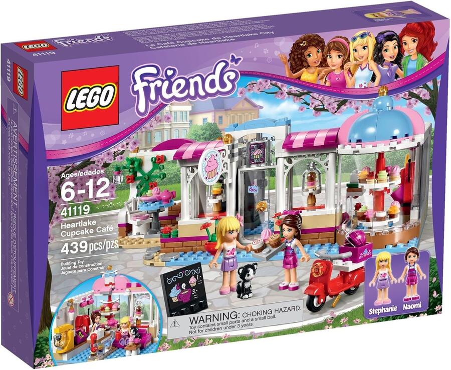 Lego Friends Il Cupcake di Heartlake (scatola lievemente rovinata) - 41119 - 6/12 anni
