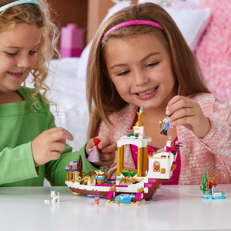 Lego Disney Princess la barca della festa reale di Ariel - 41153 - 6/12 anni