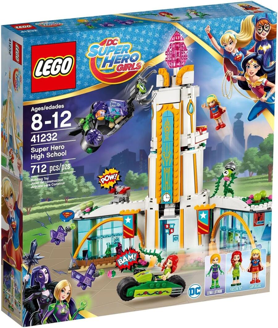 Lego DC Super Hero Girls il liceo dei super eroi - 41232 - 8/12 anni