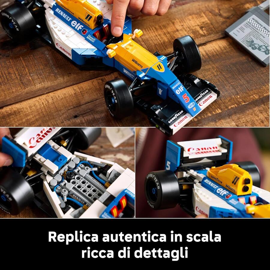 Lego Icons Williams Racing FW14B & Nigel Mansell - 10353 - 18+