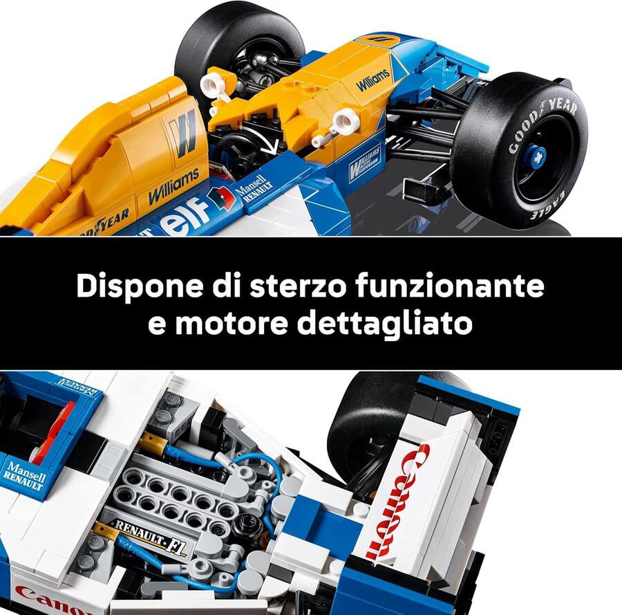 Lego Icons Williams Racing FW14B & Nigel Mansell - 10353 - 18+