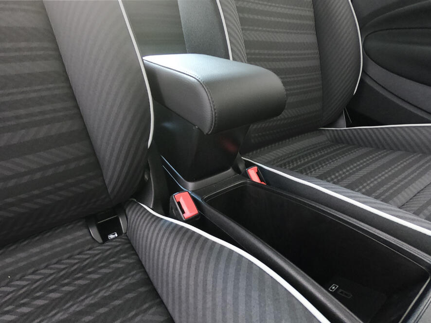 Adjustable armrest with storage for Fiat 500 HYBRID 2025 >>