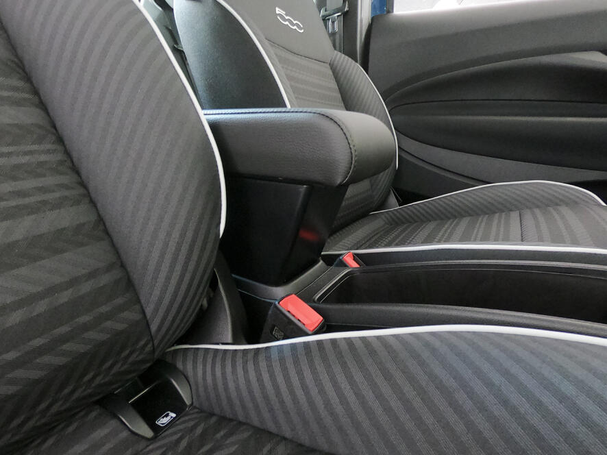 Adjustable armrest with storage for Fiat 500 HYBRID 2025 >>
