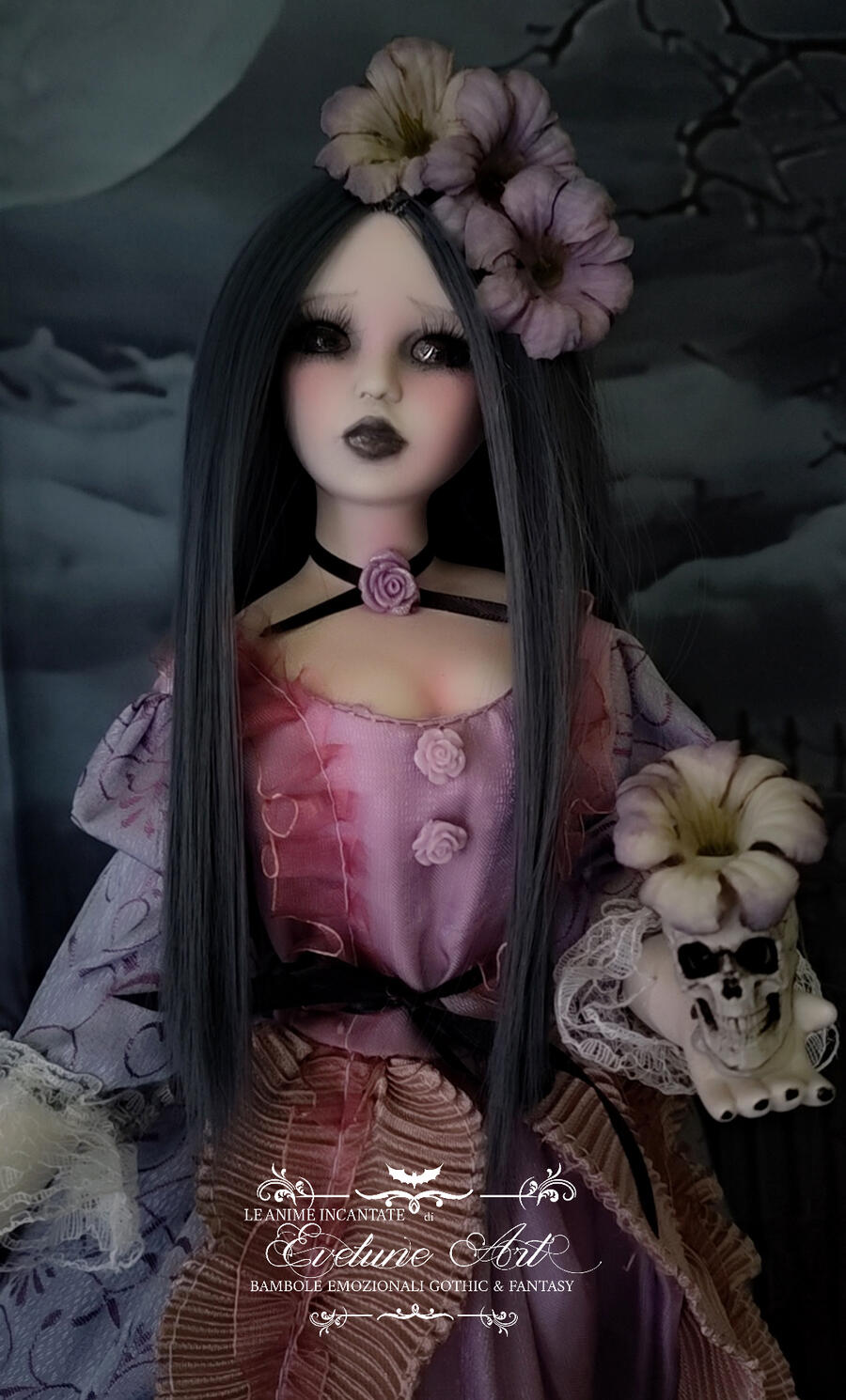 Nidea Bambola Emozionale fatta a mano