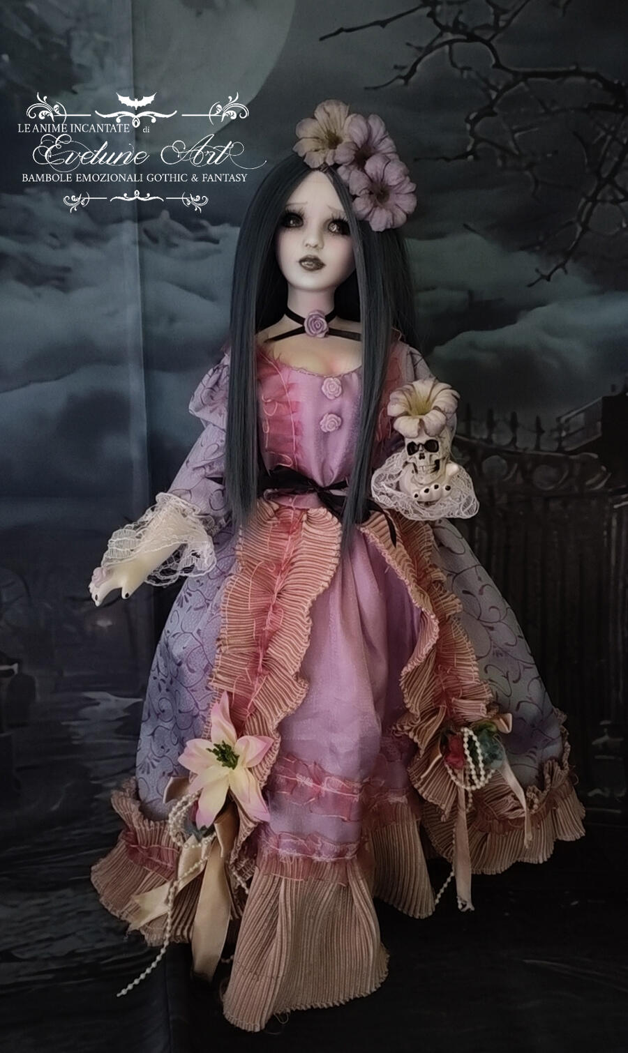 Nidea Bambola Emozionale fatta a mano