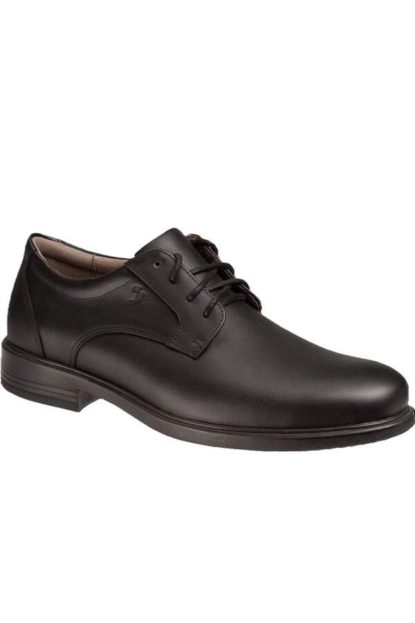 SCARPE ELEGANTI NERE DA UOMO BOND CON LACCI