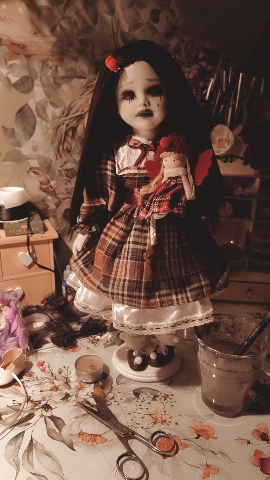 Tania ed Annie Bambola Emozionale fatta a mano