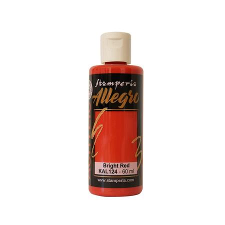 Allegro paint ml 60 Bright Red KAL124